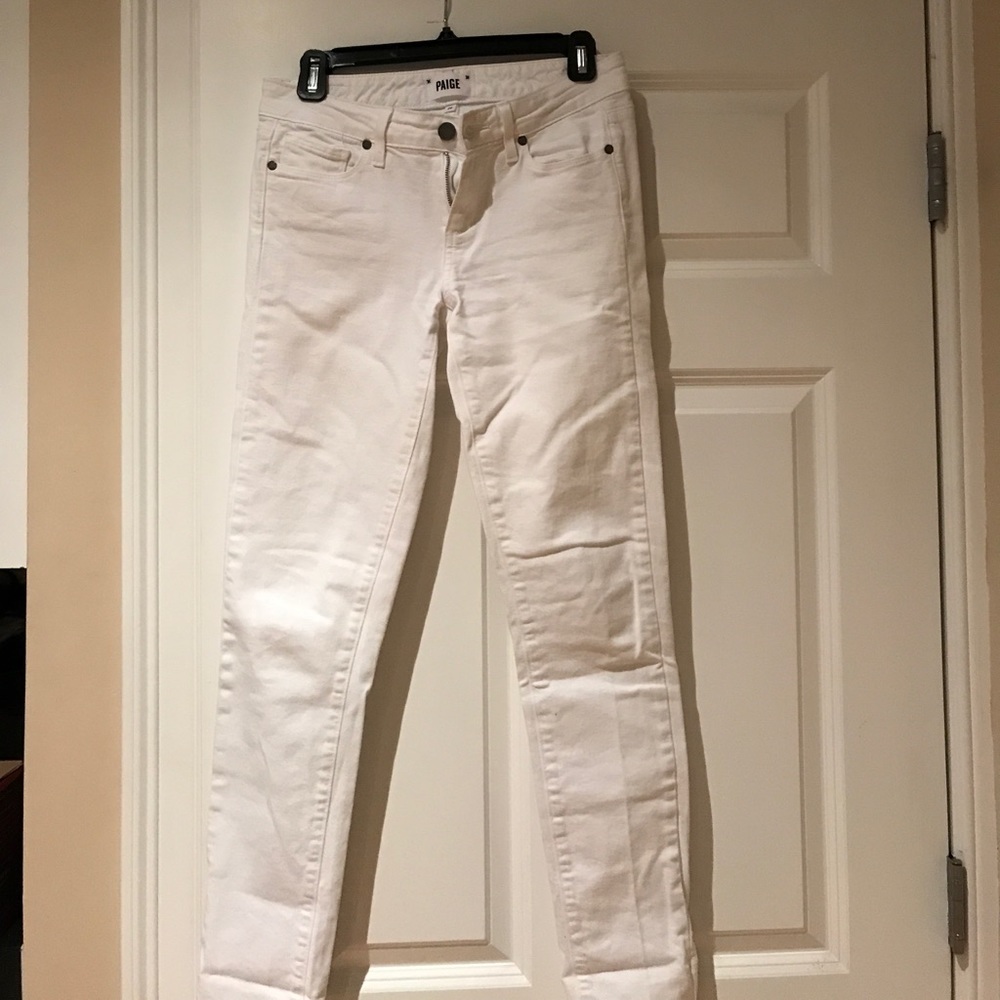 Paige White Skinny Jeans